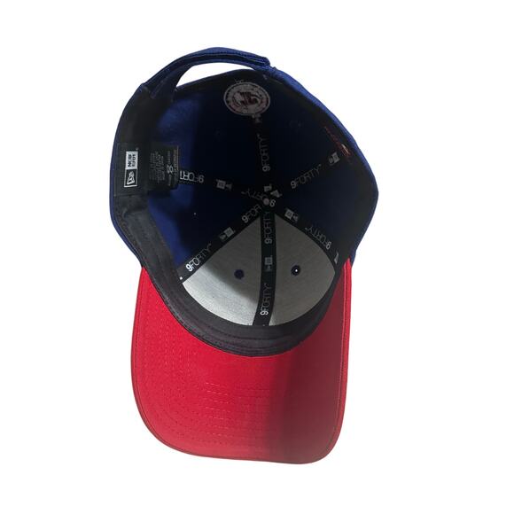 New Era Texas Rangers Baseball Cap Hat MLB Adjustable One-Size Snap Back - Picture 6 of 8